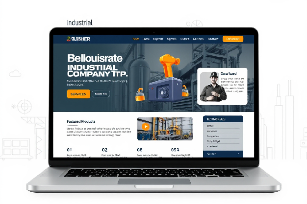 طراحی سایت صنعتی در بوشهر